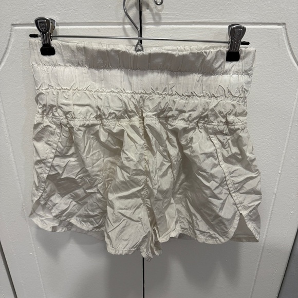 Free People Movement White The Way Home Shorts - Picture 3 of 12
